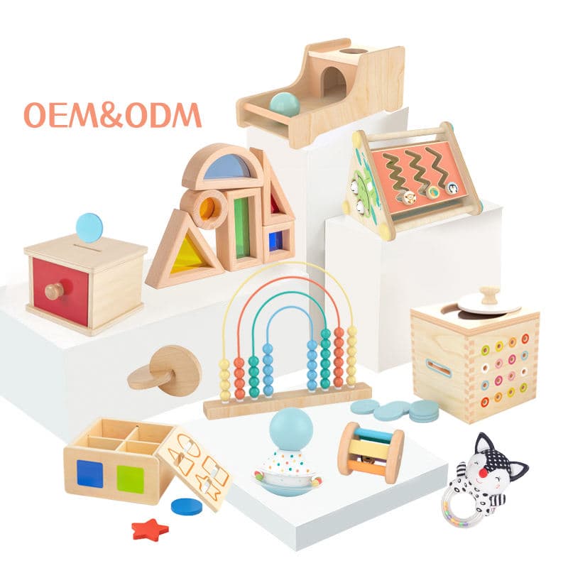 Wooden Stacking Rings Toy for Babies & Toddlers