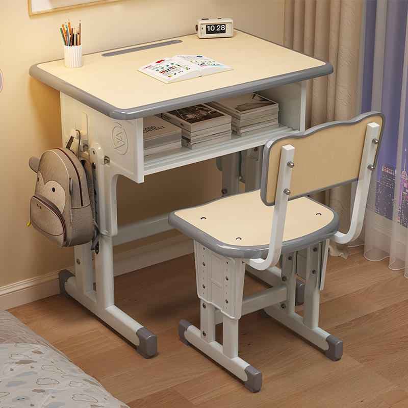 ABS Plastic School Furniture Student Desk and Chair Set for Home Use Kids Homework