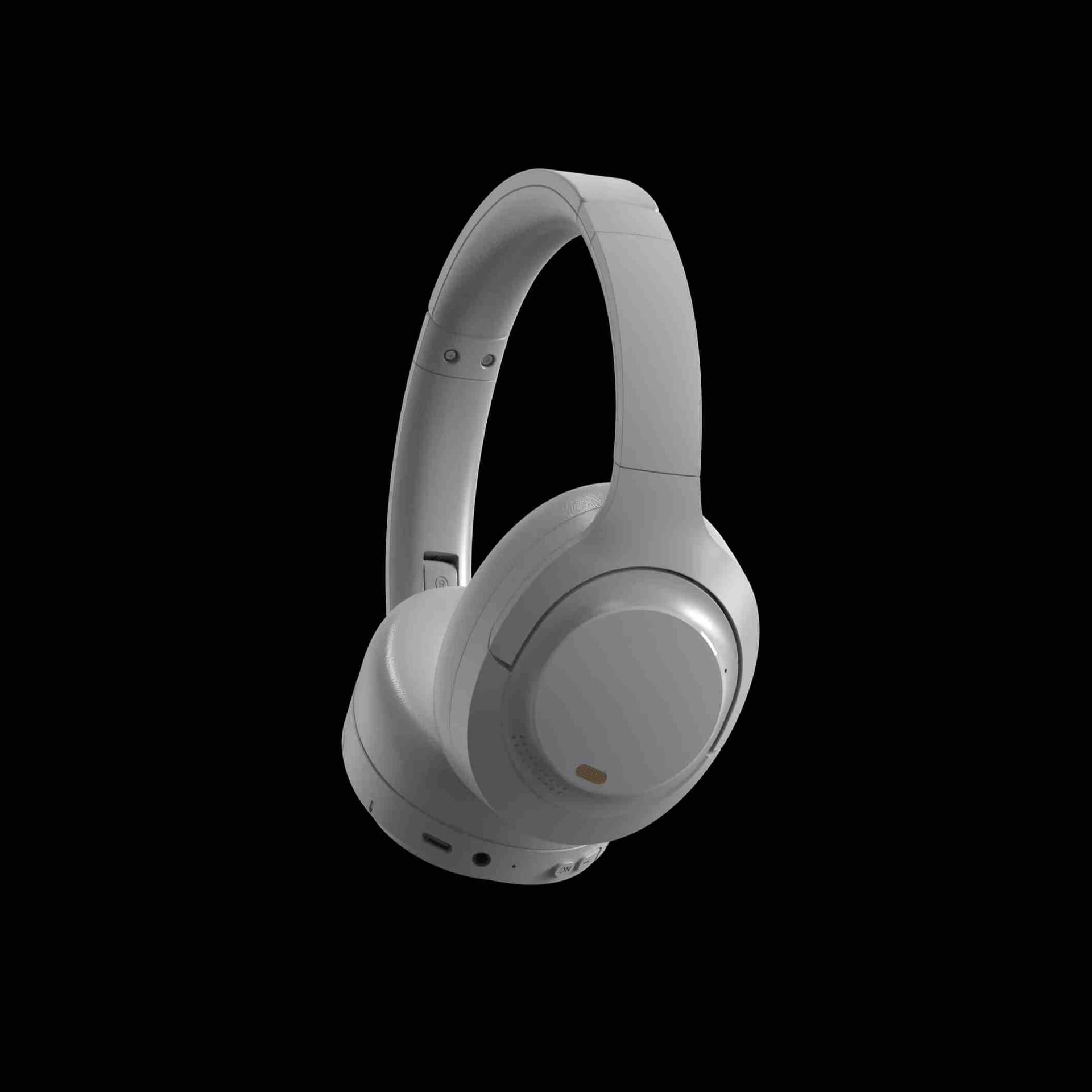 Active Noise-Canceling Head-Mounted Sports Headphones