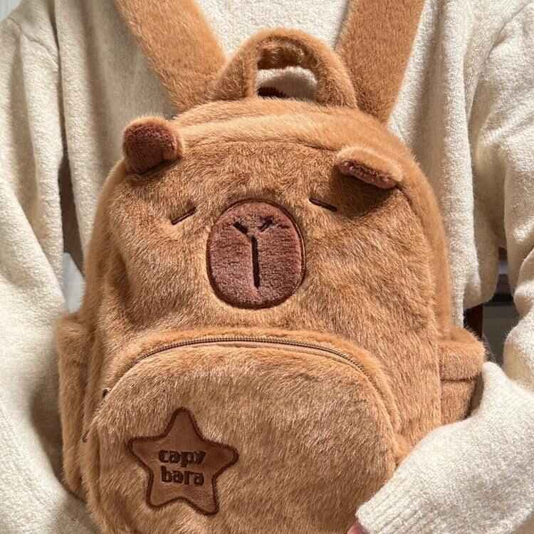 Animals Toys Plush Pillow Plush Backpack Kids School