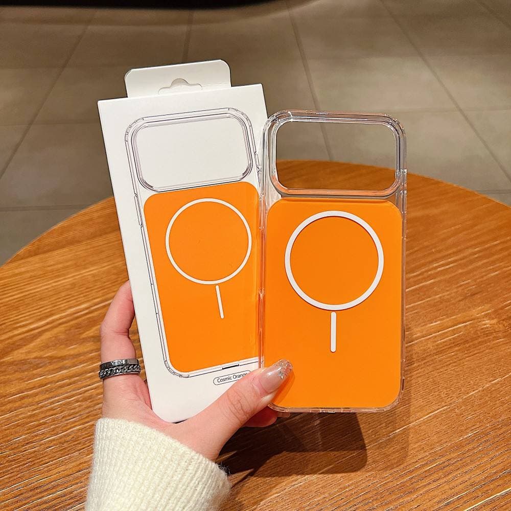 New Magnetic Phone Case for iPhone 17 Pro TPU Shockproof Cell Phone Case