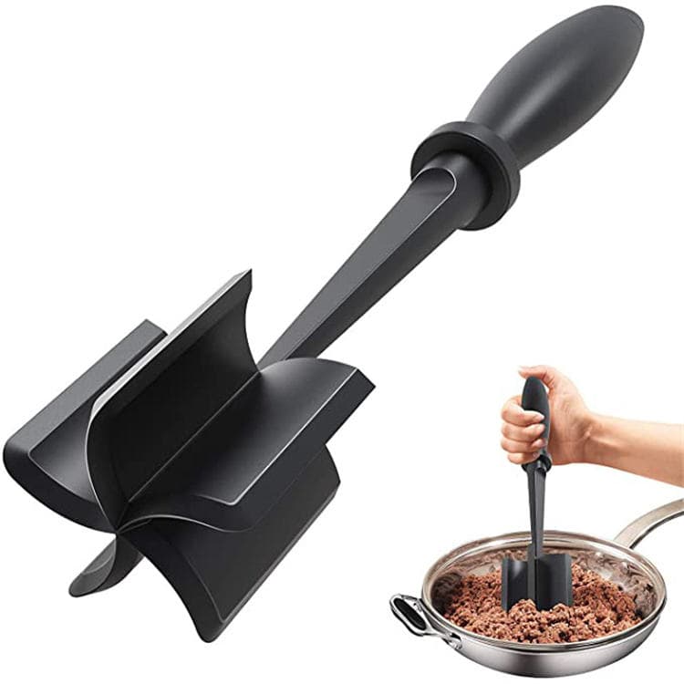 Multifunctional Heat Resistant Meat Chopper Nylon Hamburger Chopper Ground Potato Masher Tools Utensil