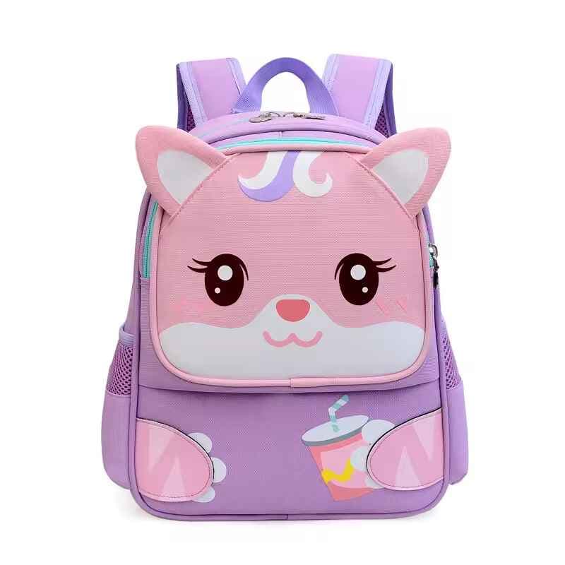 Children Student Portable Large Capacity Backpack Nylon School Bag