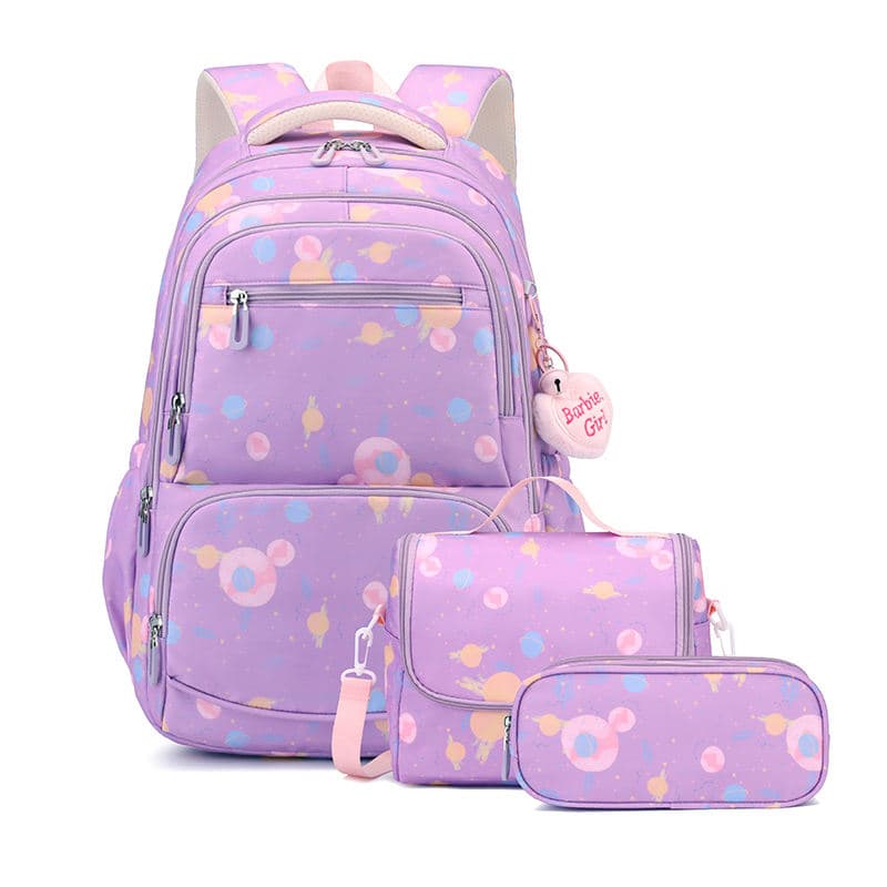 School Bag Set Waterproof Student Backpack Mochilas