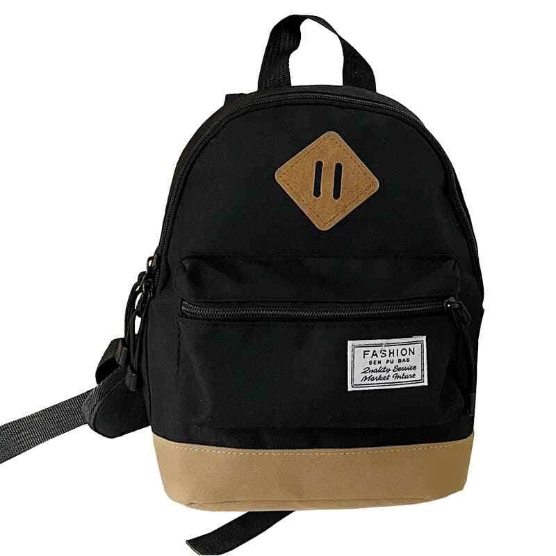 Vintage Design Lightweight Cartoon Zipper Toddler Backpack