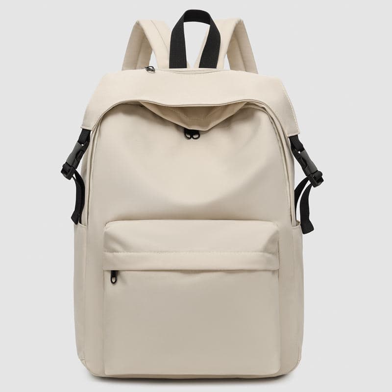 Fashionable Design Logo Plain-Colored Backpack
